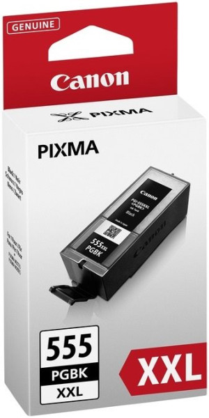 Original Tinte Canon PGI-555PGBK, ca. 1.000 S., pigmentschwarz 