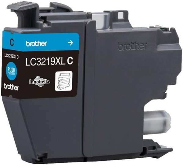 Original Tinte Brother LC-3219XLC, ca. 1.500 S., cyan