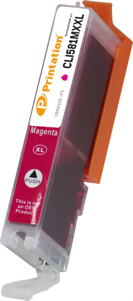 Printation Tinte ersetzt Canon CLI-581MXXL, ca. 830 S., magenta